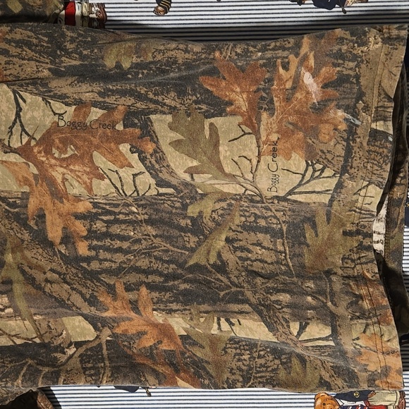 Vintage Nebraska Huskers Camouflage Shirt Boggy Creek Camo - Picture 4 of 11